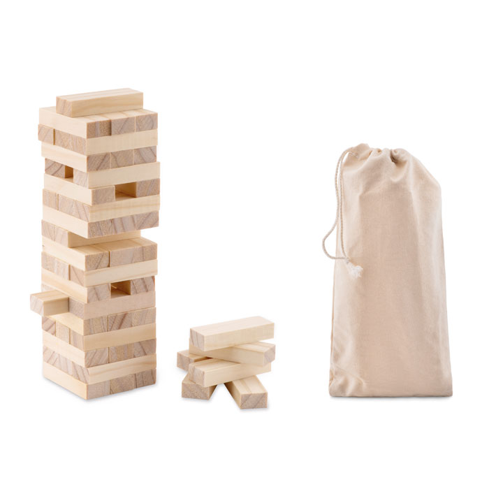 Houten toren spel | Eco relatiegeschenk